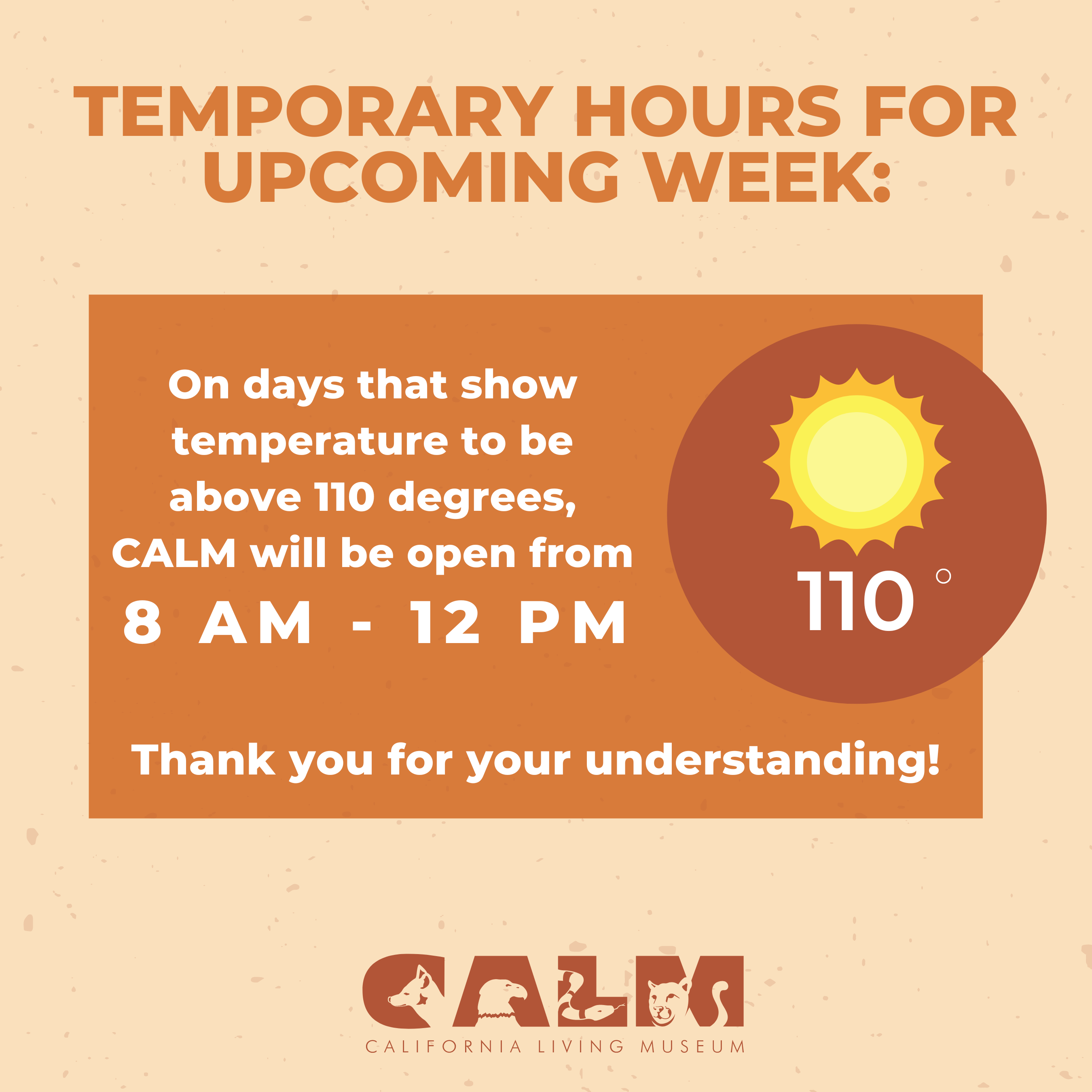Temp Summer Hours due to Heat