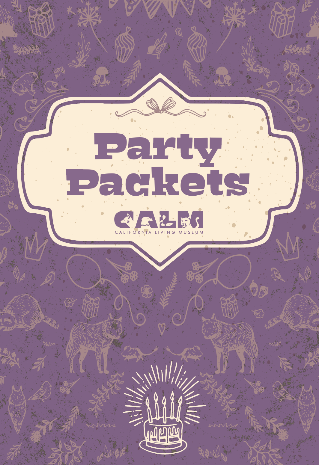 CALM party packet photo